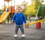 Conjunto Longo Infantil Com Capuz 1000105530 Malwee Kids Azul E Cinza