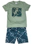 Conjunto Masculino Infantil 1/3  Parquinho 1000130290 Malwee Verde
