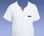 Conjunto Masculino Infantil Manga Curta Camiseta-Bermuda Tamanho 4-8  1000047791 Carinhoso Branco e Coral