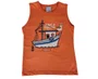 Conjunto Masculino Infantil Diversão 1/3 1000130245 Malwee Laranja