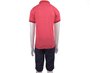 Conjunto Masculino Juvenil 10-16 Camisa Polo E Bermuda 1000046922 Malwee Vermelho e Marinho