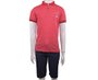 Conjunto Masculino Juvenil 10-16 Camisa Polo E Bermuda 1000046922 Malwee Vermelho e Marinho