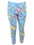 Conjunto Soft C/ Capuz Estampado Masculino Juvenil 849 Tacadu Azul Claro