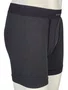 Cueca Boxer Listrada Sem costura 11071 Selene Preto