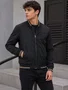 Jaqueta Bomber Masculina Juvenil 36.20.0115 Gangster Preto