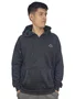 Jaqueta Canguru De Moletom Masculino Adulto EKP371941 Kappa Preto