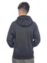 Jaqueta Canguru De Moletom Masculino Adulto EKP371941 Kappa Preto