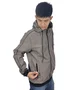 Jaqueta Masculina Adulto Microfibra Soft 16.01.0543 Gangster Marrom