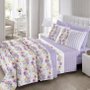 Jogo De Cama King Duplo 4 Peças Royal Plus Santista Susi Lilás
