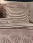 Jogo De Cama Casal 04 Peças Estampado 2,00 X 2,20 Crystal Teka Rosetas