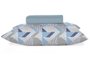Jogo De Cama Casal 04 Peças Estampado 2,00 X 2,20 Crystal Teka Triangular