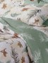Jogo De Cama King 04 Peças 150 Fios Estampado Diamante Teka Tropical