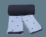 Jogo De Cama Rubi Casal 03 Peças Estampado 32044 SBX Preto