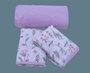 Jogo De Cama Rubi Casal 03 Peças Estampado 32044 SBX Rose