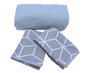Jogo De Cama Rubi King 03 Peças Estampado 32075 SBX Cinza