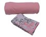 Jogo De Cama Rubi Solteiro 02 Peças Estampado 32043 SBX Salmão