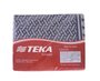 Jogo De Cama Solteiro Com 3 Peças 1.40x2.20 30 cm Estampado Crystal Teka Persa Marinho E Cinza Claro