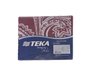 Jogo De Cama Solteiro Com 3 Peças 1.40x2.20 30 cm Estampado Teka Bagda Vinho E Branco