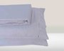Jogo De Lençol King 04 Peças 200 Fios 1,93m X 2,03m MicroPercal Cinza