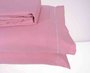 Jogo De Lençol Queen 04 Peças 200 Fios 1,58m X 1,98m MicroPercal Rosa