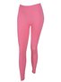 Legging Sem Costura Sport Fitness Feminina Adulto 20960 Selene Rosa Claro