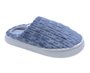 Pantufa Canelada Unissex Adulto QF-126 Center Azul