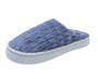 Pantufa Canelada Unissex Adulto QF-126 Center Azul