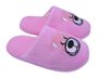 Pantufa Peluciada Unissex Infantil Bordada H13771 Center Rosa