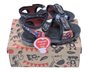 Papete Masculina Infantil Estampa Homem Aranha com Led 03 Crik Preto