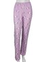 Pijama Feminino Adulto Em Suede Estampado 9200 Kanto Dos Sonhos Lilás