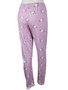 Pijama Feminino Adulto Em Suede Estampado 9200 Kanto Dos Sonhos Lilás