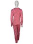 Pijama Feminino Adulto Em Suede Estampado 9200 Kanto Dos Sonhos Rosa