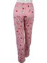 Pijama Feminino Adulto Em Suede Estampado 9200 Kanto Dos Sonhos Rosa Claro