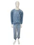 Pijama Fleece Masculino Adulto 5810 Kanto Dos Sonhos Azul Claro