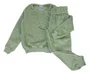 Pijama Fleece Masculino InfantilL 4-8 5811 Kanto Dos Sonhos Verde Claro