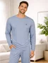 Pijama Masculino Adulto 100% Algodão 5629 Kanto Dos Sonhos Cinza