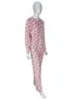 Pijama Plush Feminino Adulto 5815 Kanto Dos Sonhos Rosa e Branco