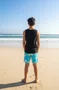 Regata Masculina Infantil 2/8 Surf 125253001 Over Preto