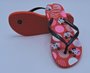 Chinelo Feminino Adulto Slim Disney Havaianas Vermelho E Preto