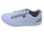 Sapatênis Masculino Adulto Em Napa 2274.107 BRSport Branco e Cinza