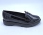 Sapato Mocassim Casual Feminino Adulto Verniz Premium 4283.115 Beira Rio Preto
