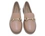 Sapato Mocassim Feminino Adulto Bridão De Metal 4283.104 Beira Rio Nude