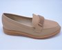 Sapato Mocassim Feminino Adulto Napa Turim 5666.106 Moleca Nude