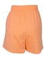 Shorts Em Moletinho Feminino Adulto 1.703420 Lecimar Laranja
