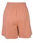 Shorts Em Viscolinho Pequiá Feminino Adulto 1.703416 Lecimar Bege