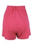 Shorts Feminino Adulto Com Bolso 5660 Paty Gloss Rosa