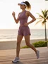 Shorts Runner Feminino Em Poliamida Com Dry 1000110005  Enfim Rosa