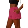 Shorts Fitness Feminino Adulto 30045 Selene Rosa Escuro
