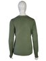 Suéter Feminino Adulto Tricot Gola Careca 87.09.0310 Mosaico Verde