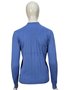 Suéter Feminino Gola Alta Modal trabalhado 2452 Dunialin Azul Claro